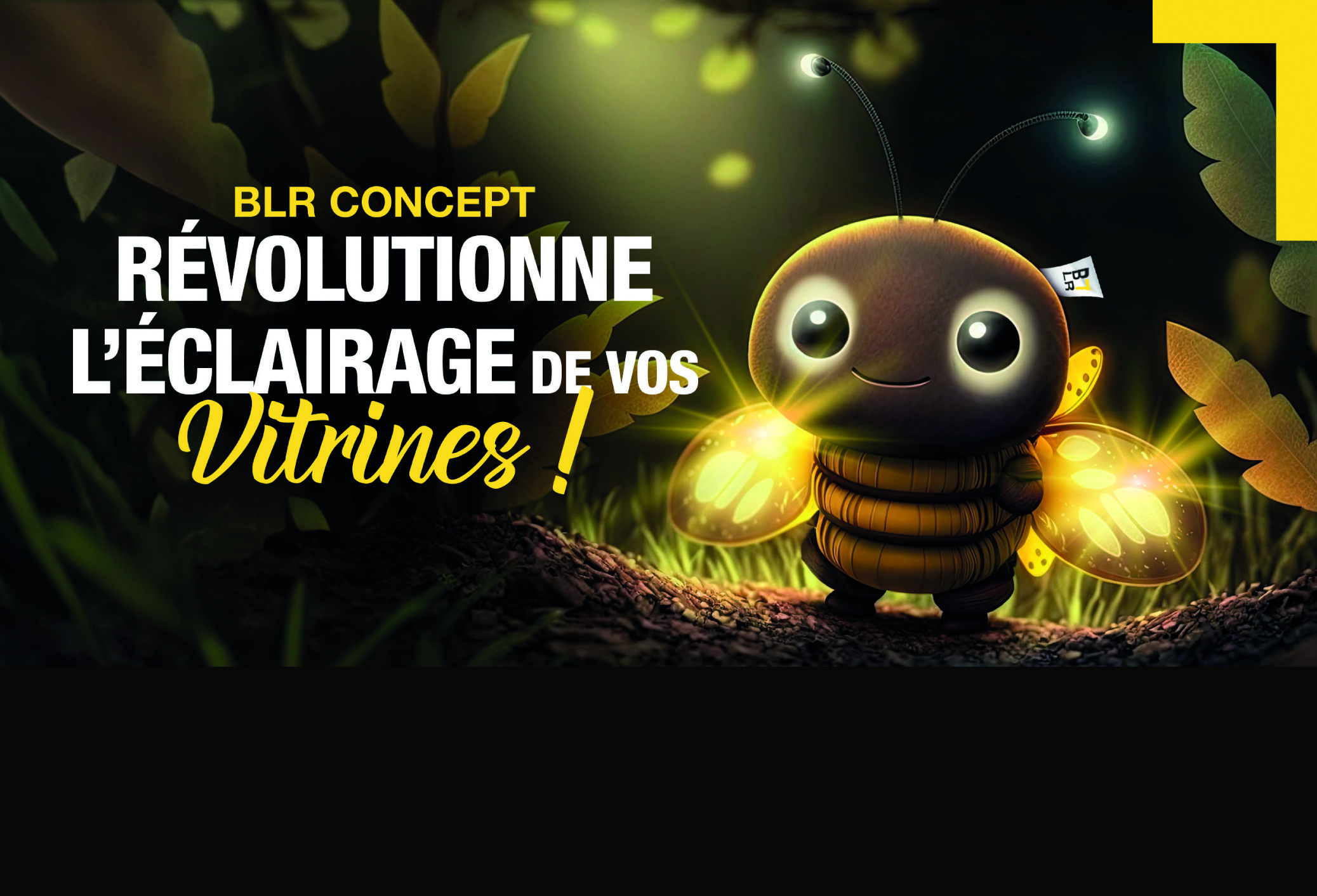 BLR CONCEPT révolutionne l’éclairage de vos vitrines !